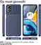 iMoshion Hoesje Geschikt voor Motorola Moto G22 / Moto E32s / Moto E32 Hoesje Siliconen - iMoshion Thunder Backcover - Blauw