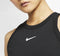 Nike Nkct Dry Tanktop - Tennis - Dames - Black/White - Maat L