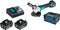 Makita DGA513RTJ - 18V Haakse Slijper - 125mm met 2x 5.0Ah Accu's en Snellader (2 stuks)