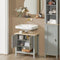 SoBuy BZR69-HG - Wastafelonderkast - 2 Deuren - Lichtgrijs