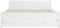 vidaXL - Bedframe - massief - hout - wit - 120x190 - cm