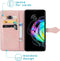 iMoshion Hoesje Geschikt voor Motorola Edge 20 Hoesje Met Pasjeshouder - iMoshion Mandala Bookcase - Rosé Goud