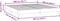 vidaXL - Bedframe - zonder - matras - 200x220 - cm - fluweel - zwart