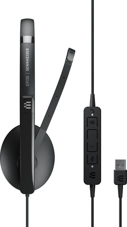 EPOS ADAPT 160T USB II - On-Ear Headset - Noise Cancelling - Zwart