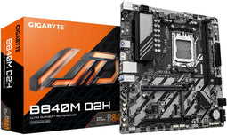 Gigabyte B840M D2H - Moederbord MicroATX - AMD AM5 - 2x DDR5