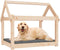 vidaXL - Hondenmand - 81x60x70 - cm - massief - grenenhout