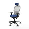 Piqueras y Crespo 1D036G2 - Bureaustoel - Hoofdsteun verstelbaar - Marineblauw