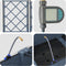 vidaXL - Tuinplanten - met - Water - Irrigatiesysteem - - - 5 - stuks - - - Grijs