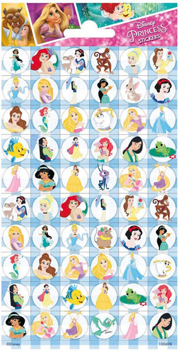 Funny Products Stickers Princess 20 X 10 Cm Papier 60 Stuks