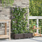 vidaXL - Tuinplantenbakken - met - waterirrigatiesysteem - - - 2 - stuks - - - Bruin