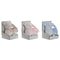Geschenkset voor baby's Home ESPRIT Blauw Beige Roze Polyester (3 Stuks)