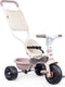 Smoby Be Fun Comfort Pink - Driewieler - Loopfiets - Handrem Stuurbegrenzer Veiligheidshandvatten