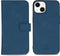 iMoshion Hoesje Geschikt voor iPhone 14 Hoesje Met Pasjeshouder - iMoshion Uitneembare 2-in-1 Luxe Bookcase - Blauw