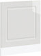 vidaXL - Vaatwaspaneel - Kalmar - 60x1,5x67 - cm - bewerkt - hout - hoogglans - wit