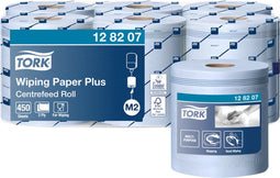 Poetspapier tork m2 advanced 2laags 158m blauw | 36 stuks