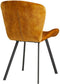 Eetkamerstoel Dex - Velvet - Gold