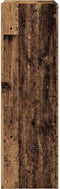 vidaXL - Boekenkast/dressoir - 66x30x98 - cm - bewerkt - hout - oud - houtkleurig