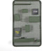Furnilux -WANDREK HANDY METAAL GROEN 80X50X9CM