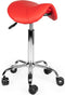Kapperskruk Oranje zithoogte 40CM t/m 58CM Met voetring