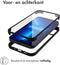 Accezz Hoesje Geschikt voor iPhone 13 Hoesje - Accezz 360° Full Protective Cover - Zwart