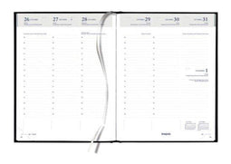 WEEKAGENDA 2024 QUANTORE 7DAG/2PAGINA ZWART