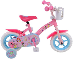Volare Disney Princess Kinderfiets - Meisjes - 10 inch - Doortrapper - Roze