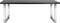 Richmond Dining table Nalo 220 with silver u-leg (Black)