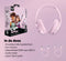 Fresh 'n Rebel Clam Junior - On-Ear Koptelefoon - ANC - Roze