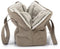 Designed by Lotte Bundu - Draagtas Hond - Warm pluche - Beige - 40x20x28 cm
