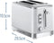 Russell Hobbs Inspire - Broodrooster - Variabele bruiningsgraad - Hoogglans (1 stuk)