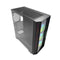 KEEP OUT KO XC-500 - ATX Semi-toren doos - Zwart