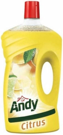 Andy - Citroen Fris - Professionele allesreiniger met parfum - Geel (1 l)