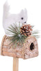 Christmas Kerstversiering Multicolour Plastic Polyfoam Eekhoorn 21 X 13 X 35 Cm