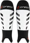 Brabo F1.1 - Washable Scheenbeschermers - Anatomisch voorgevormd - Zwart - Wit