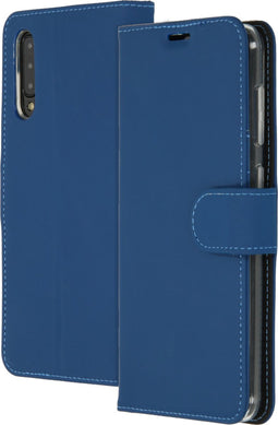 Accezz Hoesje Geschikt voor Samsung Galaxy A50 / A30s Hoesje Met Pasjeshouder - Accezz Wallet Softcase Bookcase - Blauw
