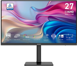 MSI Modern MD272UPHG - 27-inch 4K UHD Monitor - 97% DCI-P3 & 94% Adobe RGB - Zwart