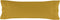 Kussensloop HappyFriday Basic Mosterd 45 x 110 cm
