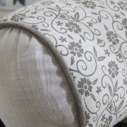 Polochon Kussen - VANDAAG - CHARME - Capucine Krijtprint - 45 x 15 cm