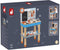 Janod Brico'kids - Werkbank - Magnetische werkbank verstelbaar in hoogte met 40 accessoires - Kleur Brico