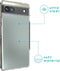 iMoshion Hoesje Geschikt voor Google Pixel 6a Hoesje Siliconen - iMoshion Softcase Backcover smartphone - Transparant