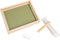 BabyArt Pure Frame - Gipsafdruk en Foto - Houten lijst - Hout/Geel/Groen