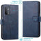 iMoshion Hoesje Geschikt voor Oppo A74 (5G) / A54 (5G) Hoesje Met Pasjeshouder - iMoshion Luxe Bookcase - Donkerblauw
