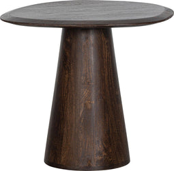 BePureHome Posture Bijzettafel - Hout - Walnoot - 52x60x50