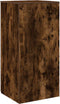 vidaXL - Opbergkast - 50x45x103,5 - cm - bewerkt - hout - gerookt - eikenkleur