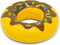 Houten Donut met chocolade glazuur