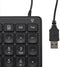 V7 KP350 - Draadloos Numeriek Toetsenbord - USB 2.0 - 22 toetsen
