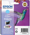 Epson T0805 - Inktcartridge - 7.4ml 350 pagina's - Licht Cyaan (1-pack)