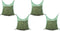 vidaXL - Hooinetten - 4 - st - vierkant - 0,9x1,5 - m - PP