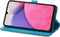 iMoshion Hoesje Geschikt voor Samsung Galaxy A33 Hoesje Met Pasjeshouder - iMoshion Mandala Bookcase - Turquoise