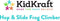 KidKraft Hop & Slide Frog Climber - Klim- en glijtoestel - Groen Geel